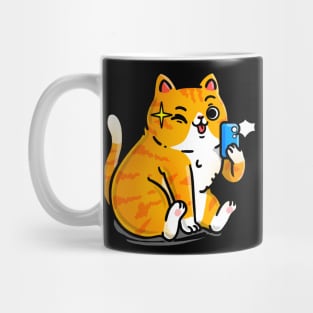 Cat selfie Mug